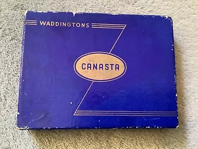 Waddingtons Canasta Card Game • £5