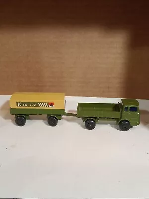 Matchbox Mercedes Army Truck With Trailer. Great Condition. • $24.99