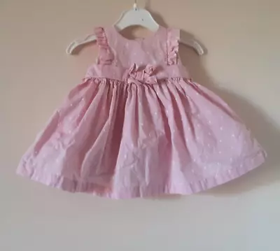 Baby Girl Dress  By Matalan Size 3-6 Mths • £1.75