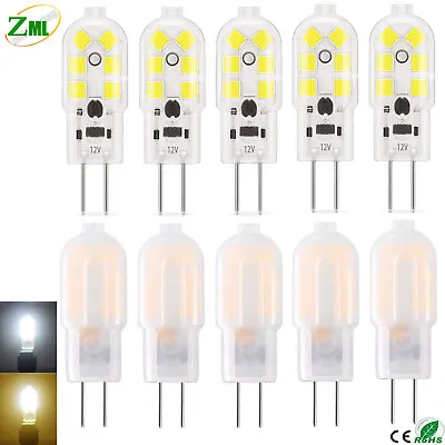 £3.25 • Buy G4 LED Light Bulbs 12V 5W Warm/Cool White Corn Lamp Bulb=20W Halogen Light Bulbs