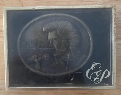 Elvis Presley Commemorative Memorial Belt Buckle 1977 In Box • $14.99