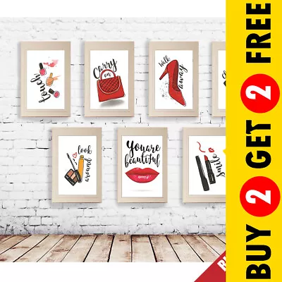 A3 A4 A5 POSTERS For BEAUTY SHOP SALON MANICURE PEDICURE MAKE UP WALL ART PRINT • £4.49