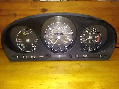 Low Miles 1979 Mercedes R107 450SL VDO Instrument Cluster Speedometer OEM • $150