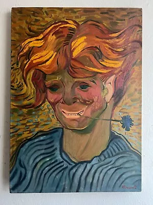 Vincent Van Gogh (Handmade) Oil Painting On Canvas Signed & Stamped • $950