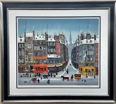 Michel Delacroix  La Fleche De Notre Dame    NEWLY FRAMED Hand Signed  & # Litho • $599.99