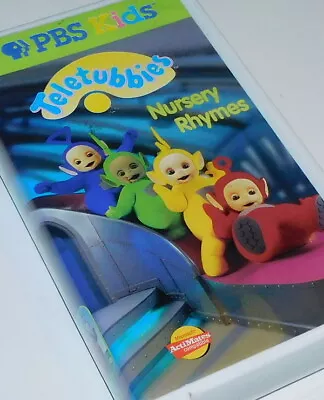 Teletubbies VHS Tape Nursery Rhymes 1998 PBS Kids Volume 3 • $4.99