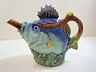 Minton Archive Collection Fish Teapot Limited Edition NIB • $500