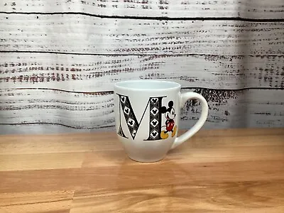 Disney Mickey Mouse Monogram Coffee Mug-M • $10.99