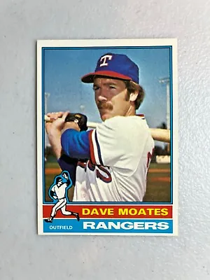 1976 Topps Dave Moates #327 Set Break Nrmt Combo Shipping • $1