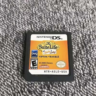 The Suite Life Of Zack And Cody Tipton Trouble Nintendo DS 2006 Cartridge Only • $7.44