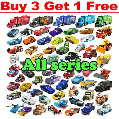 £6.87 • Buy Disney Pixar Cars Radiator Springs Lightning McQueen 1:55 Diecast Model Car Gift