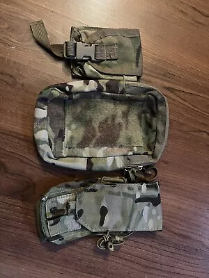 Tactical Tailor MOLLE 5.56 Double Mag  Utility & Grenade Pouches Multicam • $40