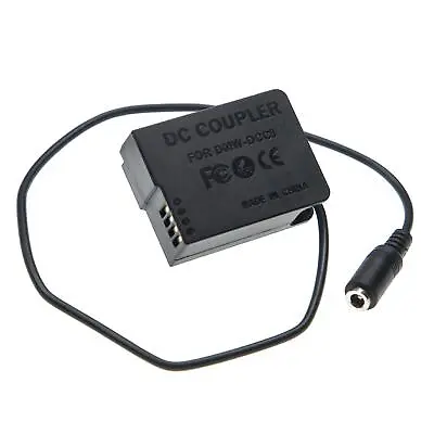 DC Coupler Mains Adapter For Panasonic Lumix DMC-G80M DMC-G7HK DMC-G81 DMC-G80 • £10.69