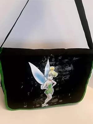 Tinkerbell Messenger Bag SHOULDER BAG TOTE BACKPACK DISNEY NWT Black Dance Bag • $19.99