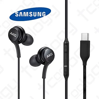 Original Samsung AKG Stereo Earbuds USB-C Braided Cable Earphones Headphones • $10.89