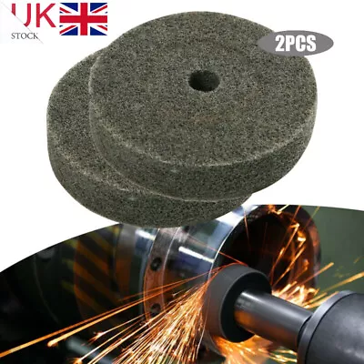 £7.55 • Buy 2Pcs Nylon Fiber Wheel Abrasive Polishing Buffing Disc Pad Angle Grinder Durable