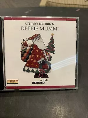 Studio Bernina - Debbie Mumm Embroidery  Card - Christmas Artista - Made In USA • $18.99