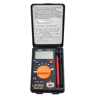 VICTOR VC921 DMM Integrated Personal Handheld Pocket Mini Digital Multimeter # • $12.19