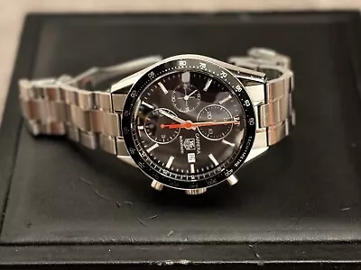 TAG Heuer Carrera Men's Black Watch - CV2014 • $2899