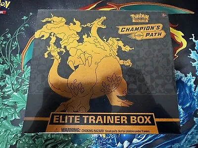 Pokémon Champions Path ETB Elite Trainer Card Box TCG New Sealed • $56