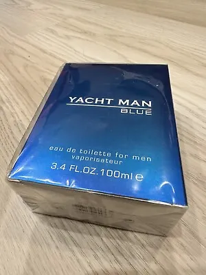 Parfum Men Yacht Man Blue Eau De Toilette Natural Spray 100 Ml/ 3.4 Oz • $20