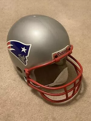 New England Patriots Riddell Full Size Large L Replica Football Helmet Tom Brady • $99.95