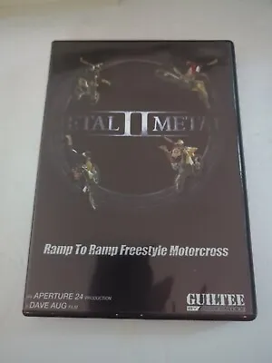 Metal II Metal DVD Ramp To Ramp Freestyle Motocross - A Dave Aug Film By Guiltee • $49.98