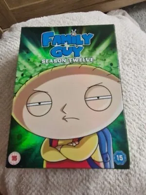 Family Guy Season 12 DVD Box Set + Sealed T-shirt • £13.98