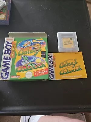 Nintendo Game Boy GALAGA GALAXIAN Game With Box And Instructions • £19.99