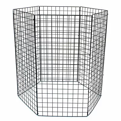 500 Litre Garden Compost Bin Wire Mesh Recycling Composting Kitchen Waste Leaves • £51