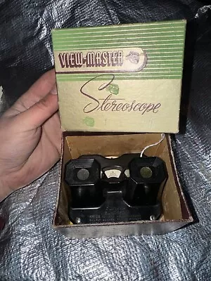 Sawyers View-Master Stereoscope W/ Original Box Bakelite Vintage 1950s • $19.99