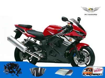 $439.99 • Buy Fit For 03-05 R6 06-09 R6s Yamaha YZF Black Red White Injection ABS Fairing J16