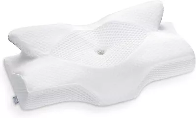 Elviros Cervical Memory Foam Pillow Contour Pillows For Neck And Shoulder Pain • $34.99