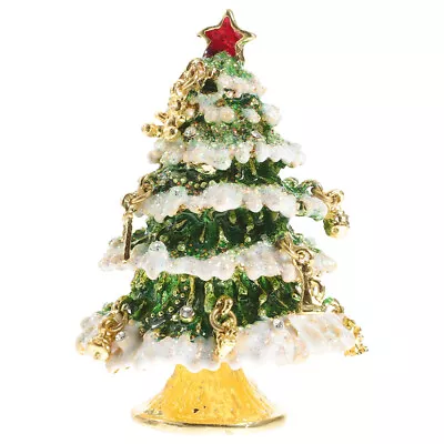 Metal Christmas Tree Jewelry Holder Display For Rings Earrings Necklaces-RL • £16.89