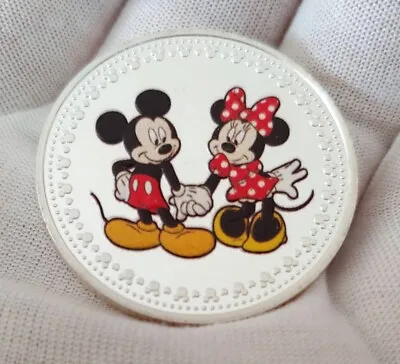 Disney Collective Medallion Coin Mickey & Minnie Mouse Together Since 1928 • $12.95