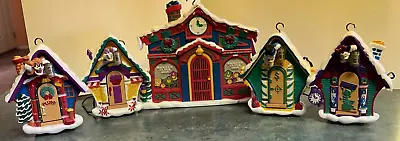 Vintage Disney Christmas 1993 Mickey's Clock Shop Holiday Music USED PARTS ONLY • $60