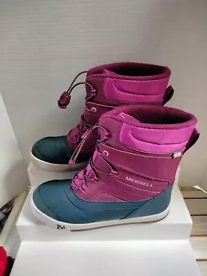 Merrell Pink Snow Boots/euc/women's 6m • $28