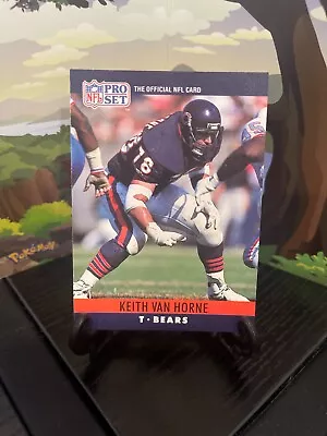 1990 Pro Set Keith Van Horne #58 Football Card • $0.99