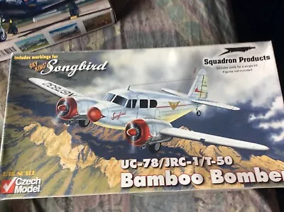 1/48 Czech Model UC-78  JRC-1 T-50 Bamboo Bomber Squadron Detaill/ EXTRAS💥 • $55