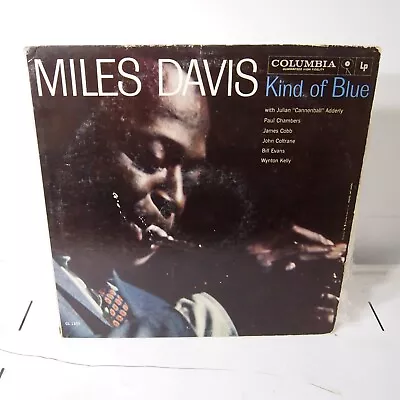 Miles Davis Kind Of Blue Mono 6 EYE WHITE LABEL HOLY GRAIL LP VINYL ALBUM • $2100