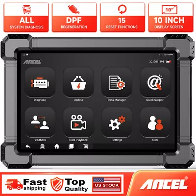 $649 • Buy ANCEL X7 HD Heavy Duty Truck DPF Regen Scanner All System Diesel Diagnostic Tool