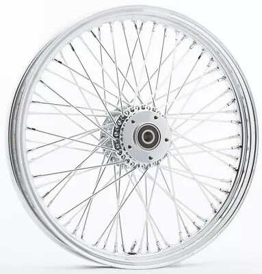 $333.95 • Buy Chr Dual Single Disc 60 Spoke Front Wheel 19X2.15 HD Sportster 1200 Nightster 07