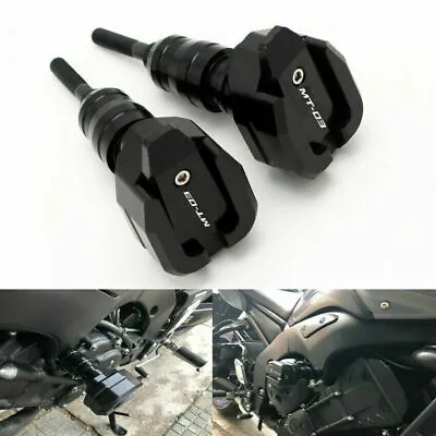 For YAMAHA MT03 Motorcycle Falling Protector Sliders Crash Pads Engine Protector • $43.23