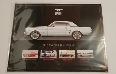 Mustang 50th Anniversary Hero Cards - Mustang 50 Years-Mustang-Brochure NEW • $19