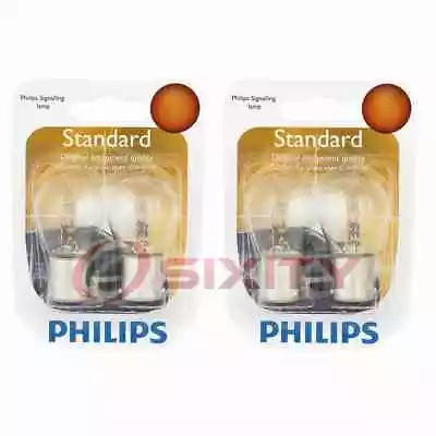 2 Pc Philips Parking Light Bulbs For Volvo 850 1994 Electrical Lighting Body Ic • $9.92