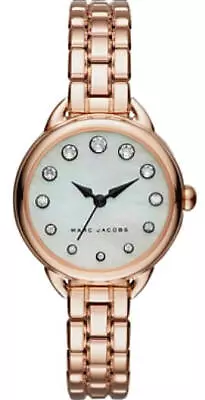 Women's Marc Jacobs Betty Rose Gold Crystallized Watch MJ3511 • $129.24