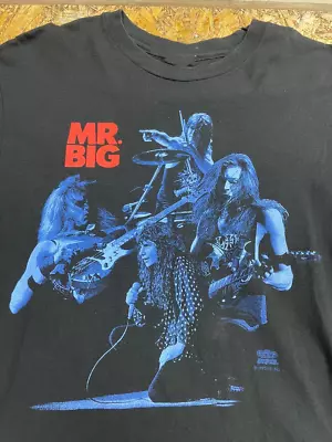 Mr. Big Gift For Fans Black T-Shirt Cotton Full Size S-5XL JK167 • $18.99