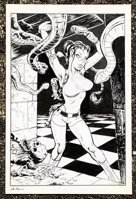 Tomb Raider Lara Croft Commission - Steve Mannion • $280