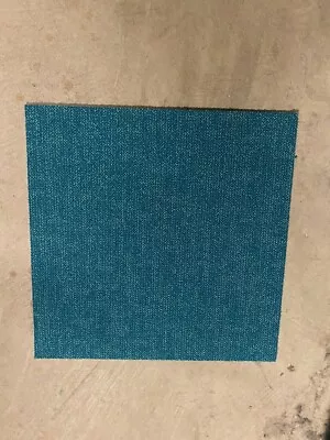 20 X Carpet Tiles 5m2 Heavy Duty Retail Office Flooring TURQUOISE GREEN BLUE • £30.59