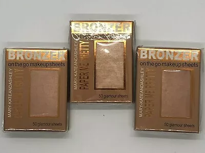 Lot Of 3 Mary-Kate And Ashley Paper Me Pretty Bronzer Natural Beauty #815 • $9.99
